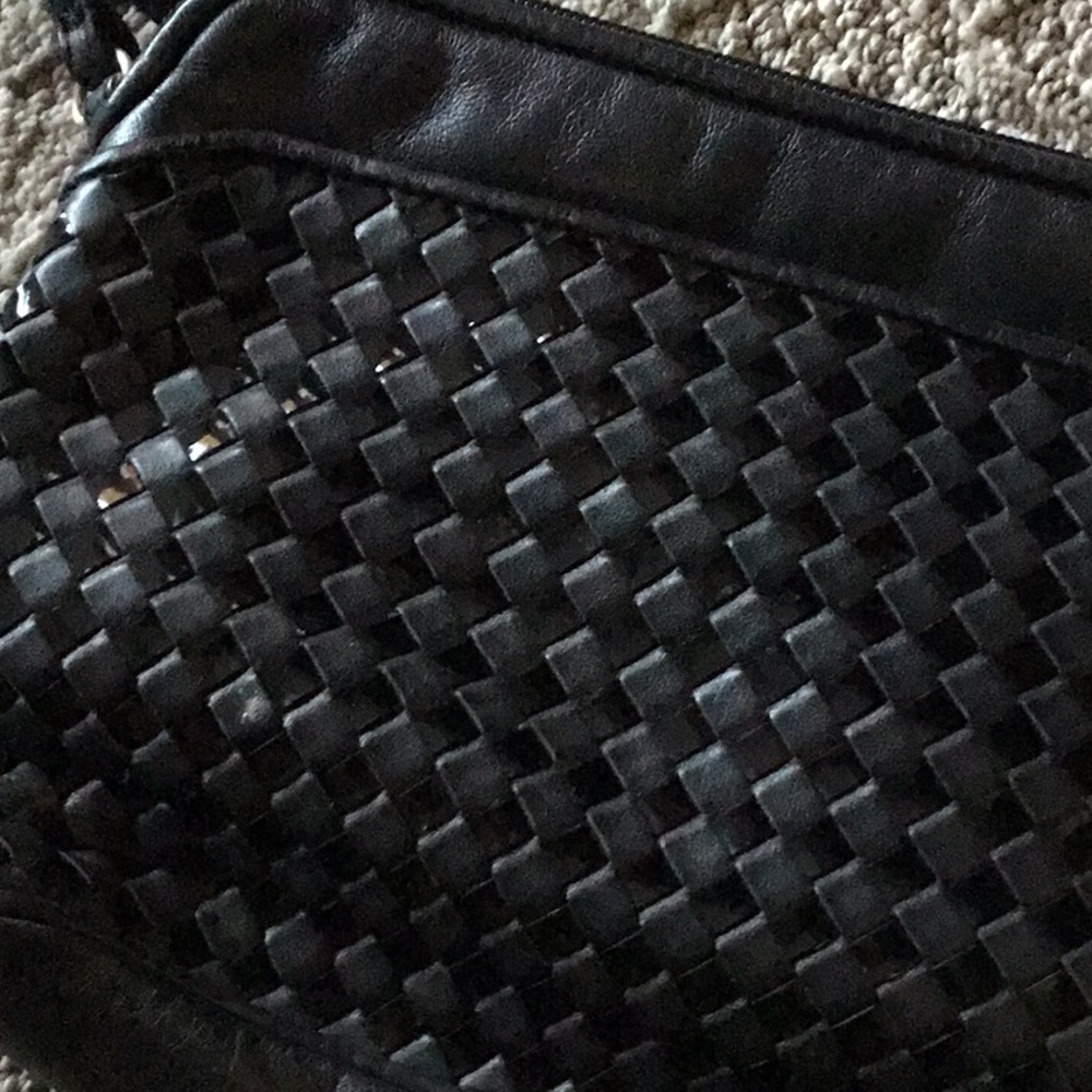 Hanson Black purse/10 inches wide 7” deep - Picture 5 of 6